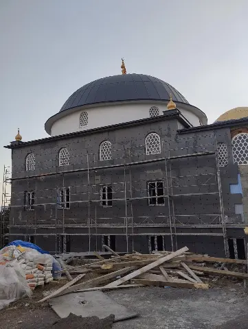 Desteklerinizle dış cepheyi bitirdik!