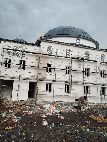 Desteklerinizle dış cepheyi bitirdik!