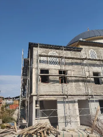 Desteklerinizle dış cepheyi bitirdik!